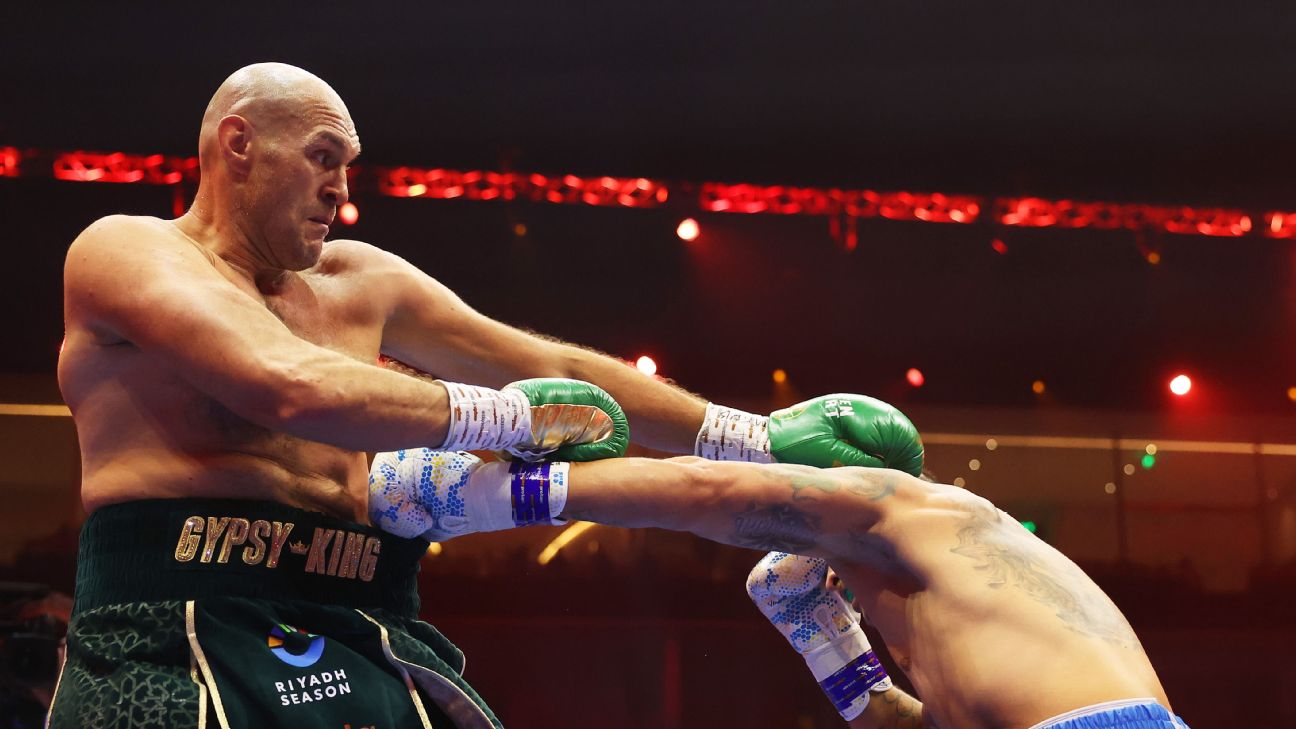 Tyson Fury vs. Oleksandr Usyk live results and analysis
