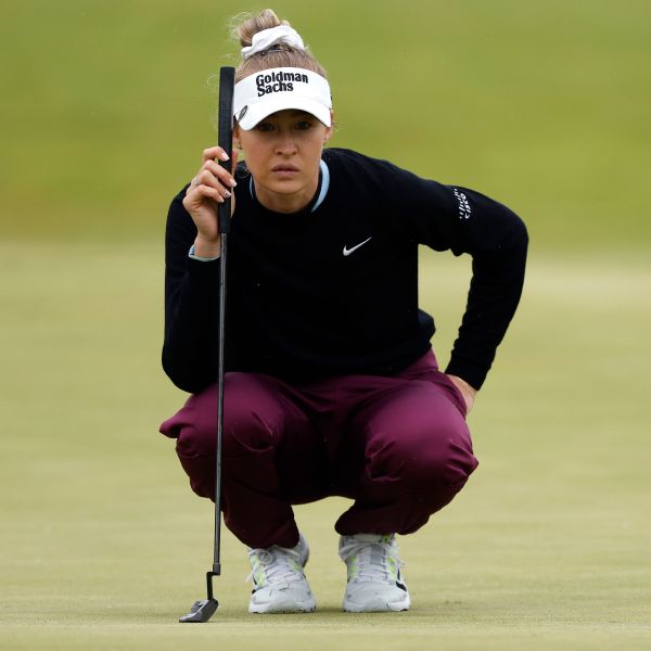Korda shoots a 65, leads by 2 at Liberty National