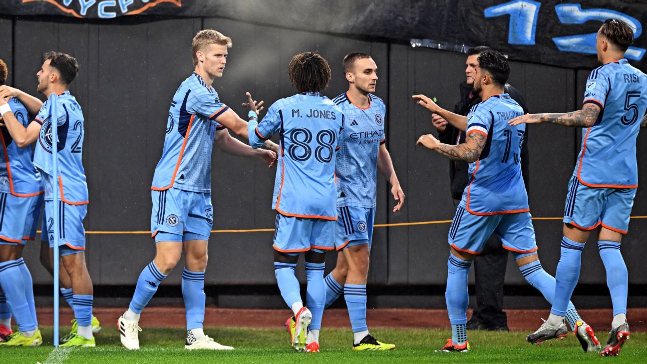 NYCFC edge Red Bulls in Hudson River derby