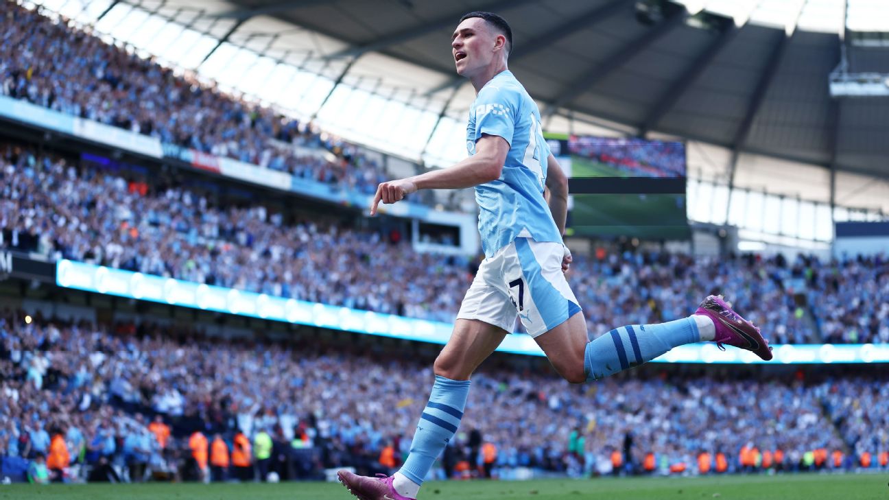 Man City clinch historic 4th straight PL title www.espn.com – TOP