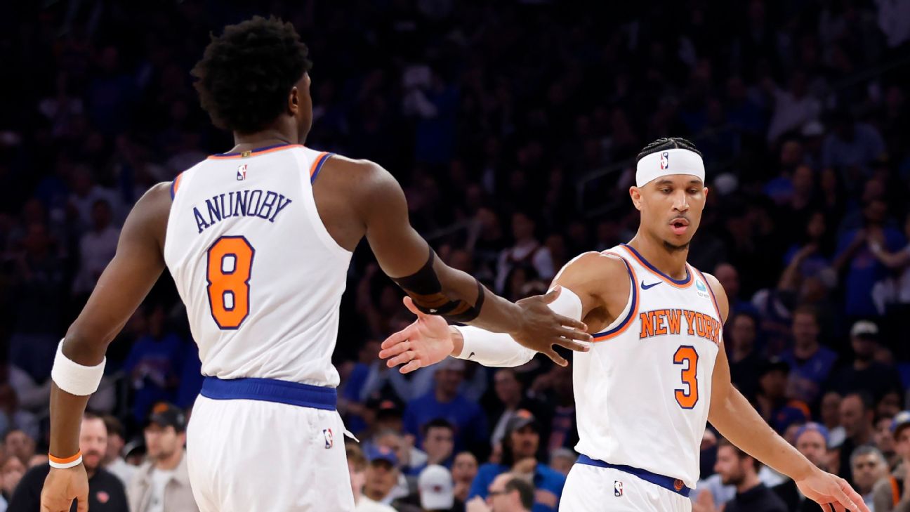 Anunoby, Hart starting for Knicks in Game 7