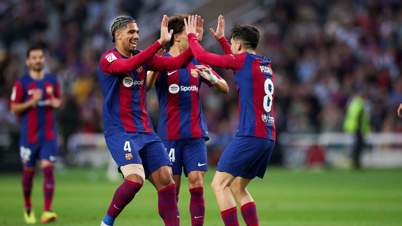 Bar  a secure second in LaLiga with win over Rayo