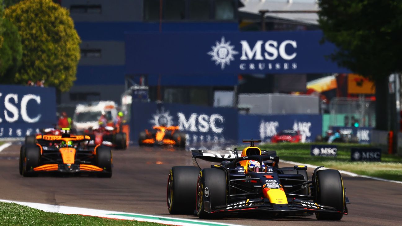 Max Verstappen clinched Imola  but it was too close for comfort thanks to Lando Norris