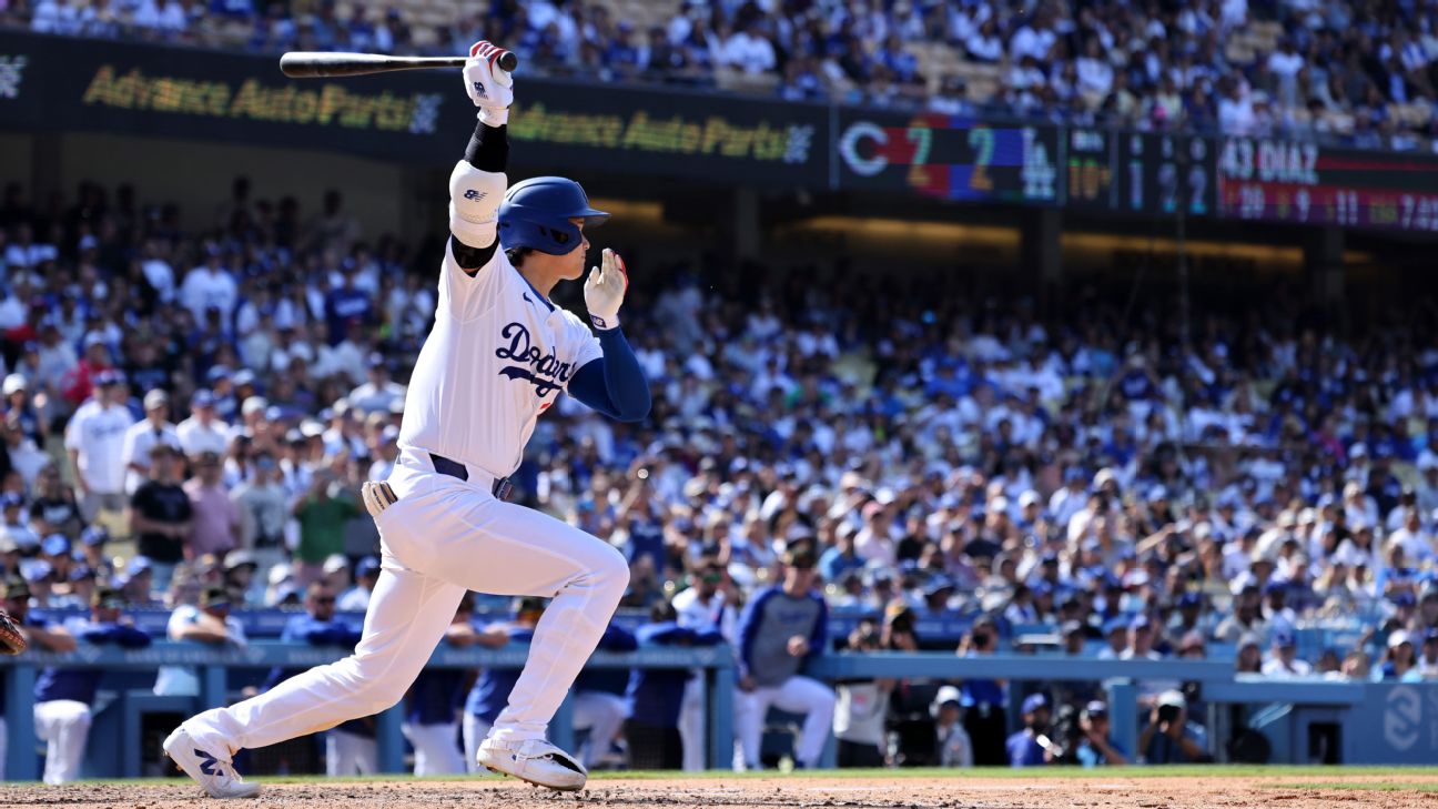 Shohei Ohtani's 1st walk-off hit for Dodgers caps eventful week - ABC30 ...