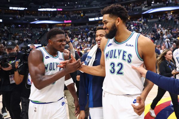 Wolves storm back to knock out defending champ Nuggets in Game 7
