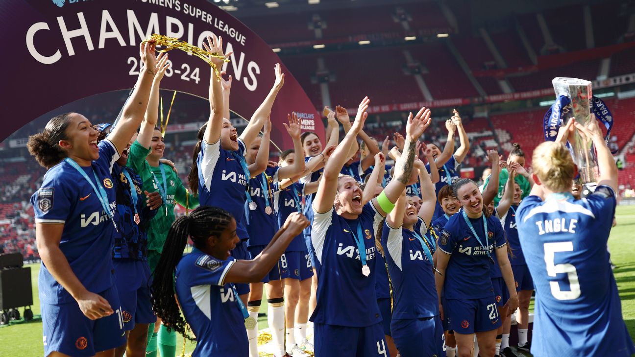 7 things from women s football  Chelsea thrash Man United to seal WSL  Liverpool progress  Lyon win title