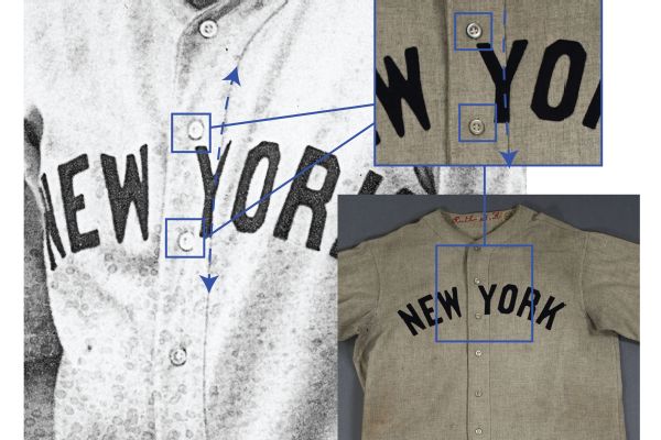 Babe Ruth  called shot  jersey to be auctioned