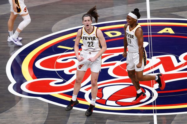 Caitlin Clark shakes off ankle injury as Fever lose to Sun
