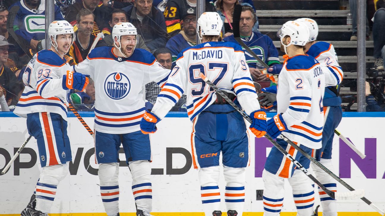 The Oilers' playoff run continues to the conference finals