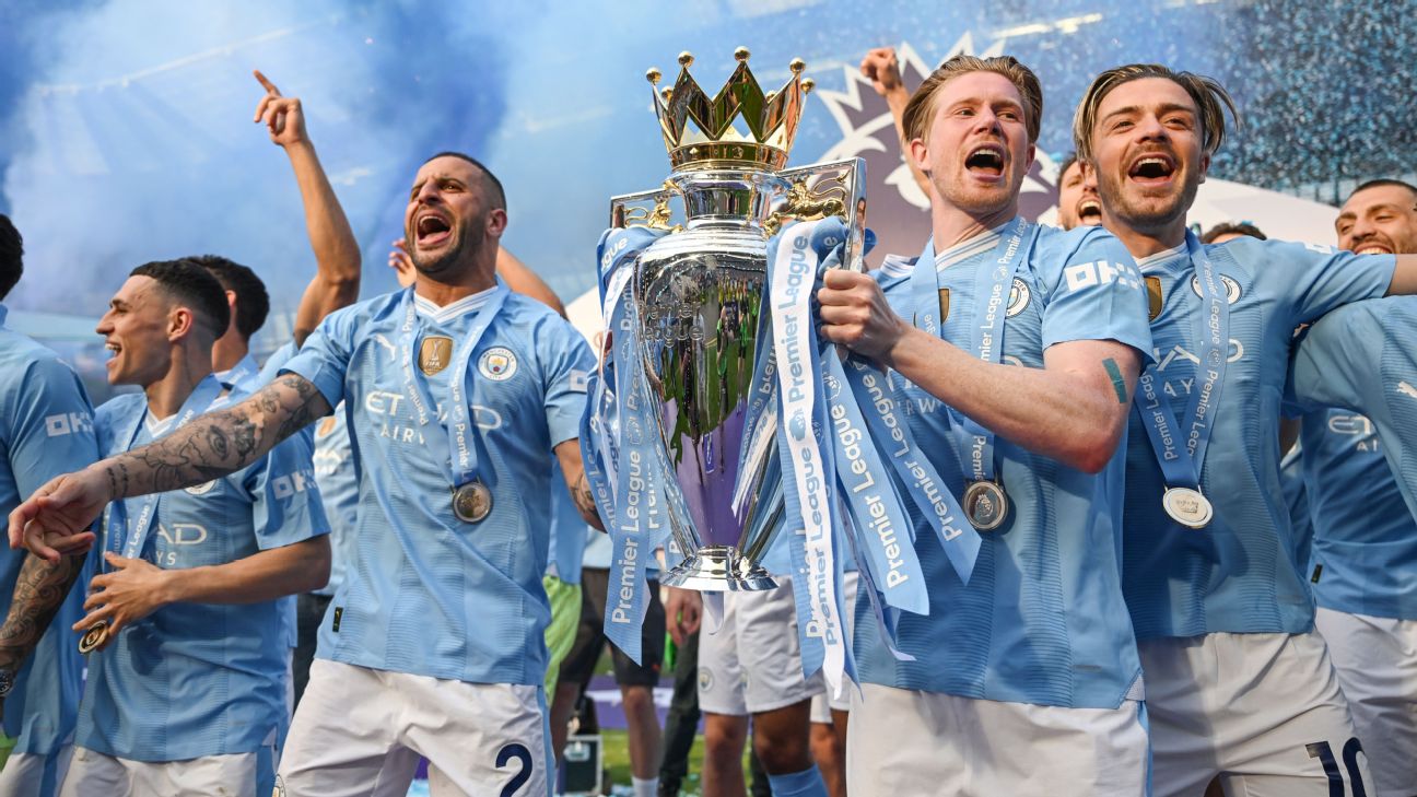 Can Man City win a fifth straight title? A way-too-early look at the 2024-25 Premier League season www.espn.com – TOP