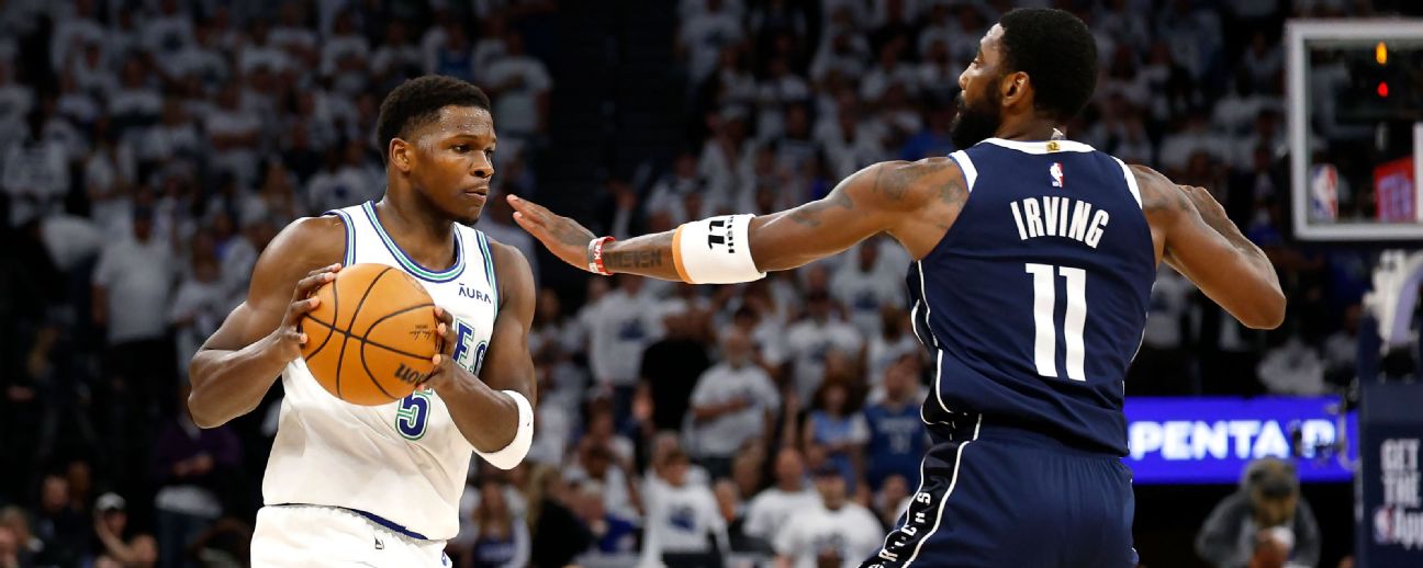 Follow live: Timberwolves try to even series vs. Mavericks in Game 2 thumbnail
