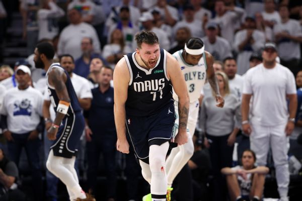 Luka takes over late as Mavs win Game 1 in thriller www.espn.com – TOP