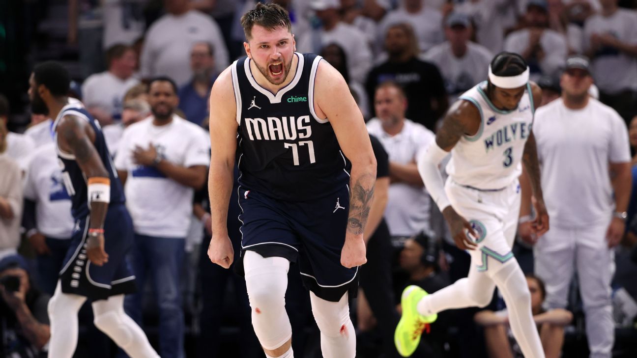 Luka Doncic, Kyrie Irving lead Mavs past Timberwolves in Game 1 - ESPN
