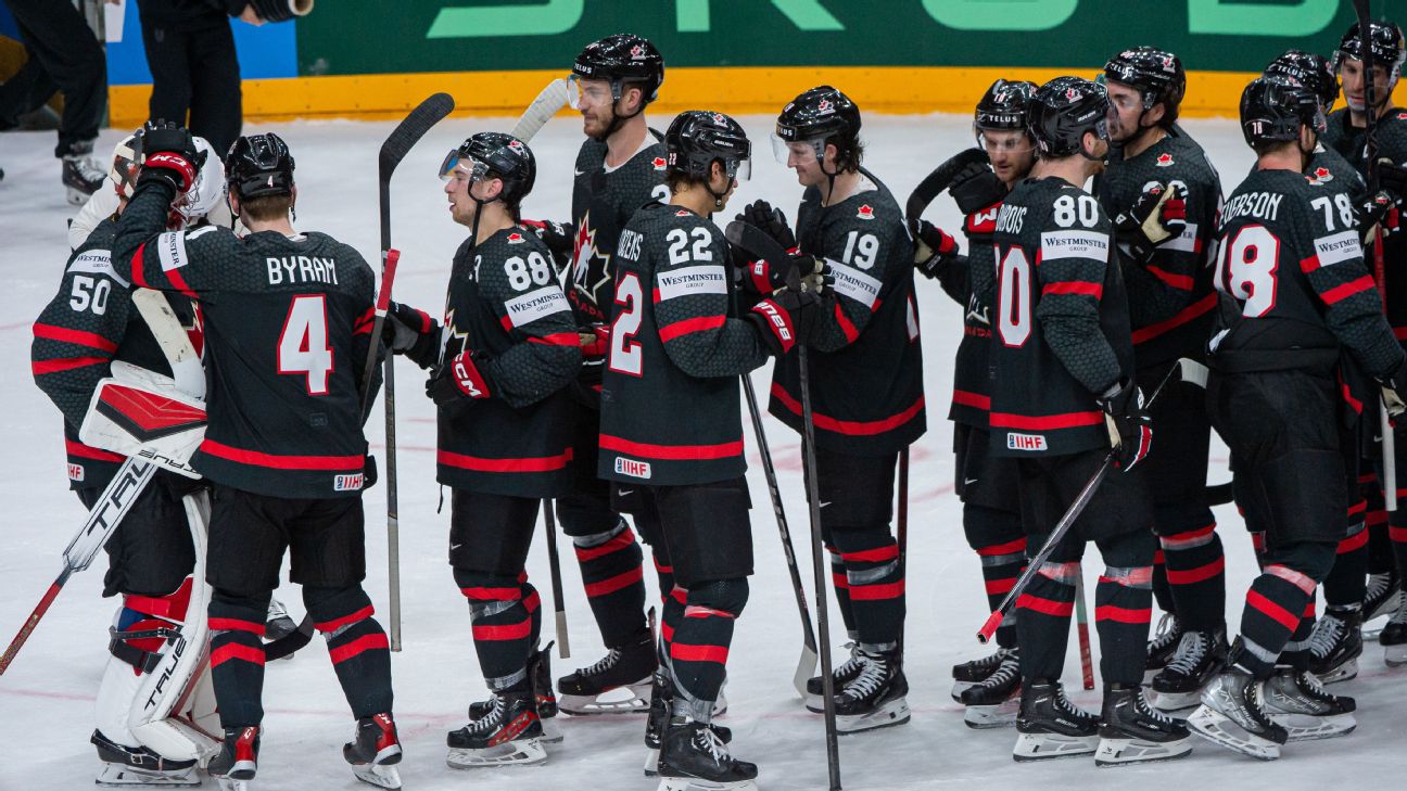 Canada  Switzerland reach hockey worlds semis