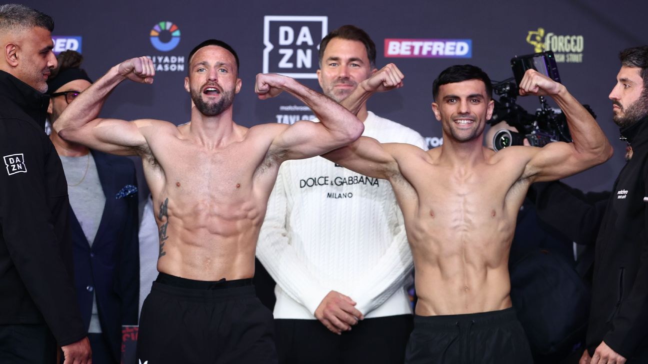 'Careers are on the line' in long-awaited Catterall-Taylor rematch