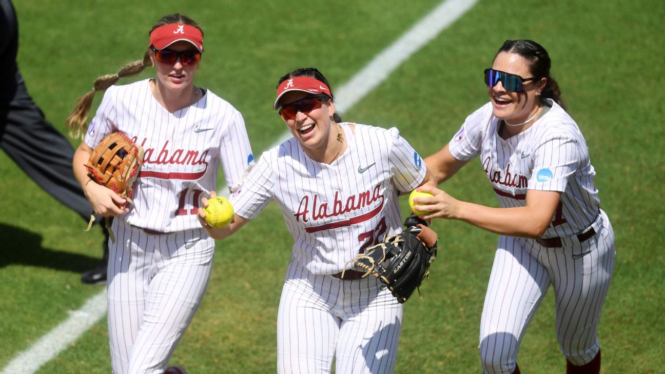 Bama softball tops Vols in record 14-inning classic