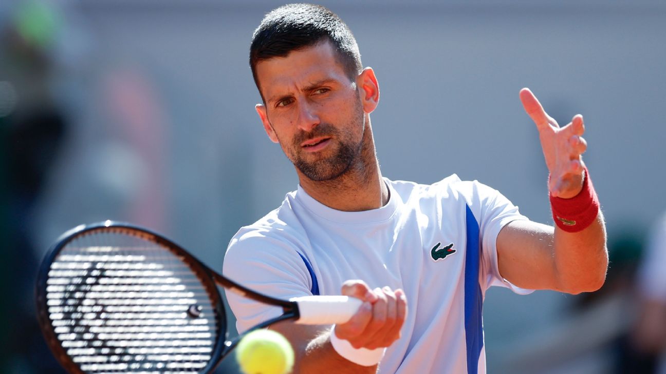 Djokovic: Low expectations, high hopes for Paris www.espn.com – TOP