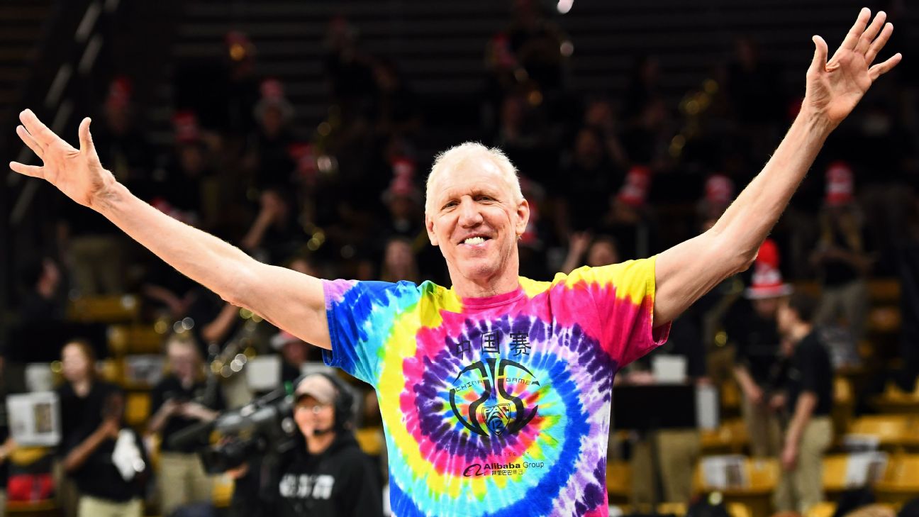 Hall of Famer Bill Walton, 2-time champ at UCLA and in NBA, dies