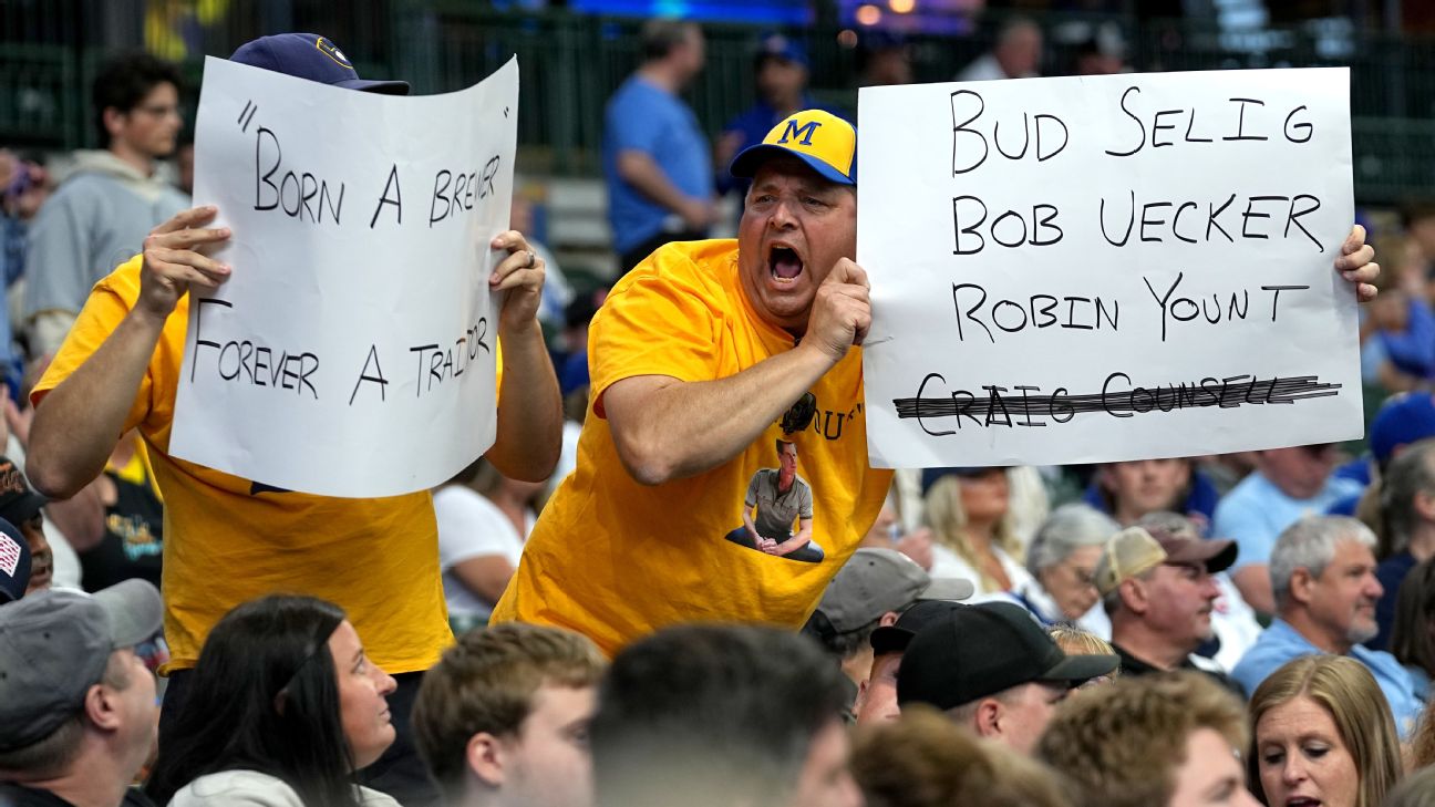 Counsell hears from booers in Milwaukee return www.espn.com – TOP