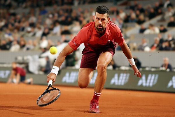 Djokovic uneven in first-round win at French Open