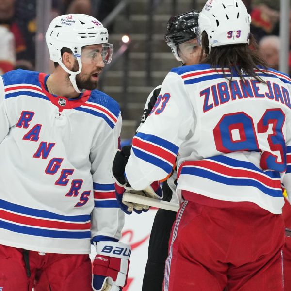 Zibanejad rues OT turnover in Rangers' G4 loss