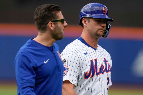 Mets’ Alonso injured vs. Dodgers, Díaz put on IL