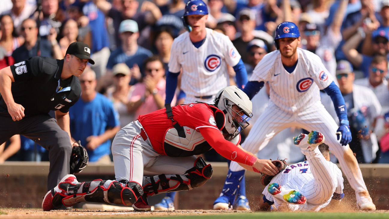 Cubs 3B coach Willie Harris takes blame for 'bad send' in loss ABC7