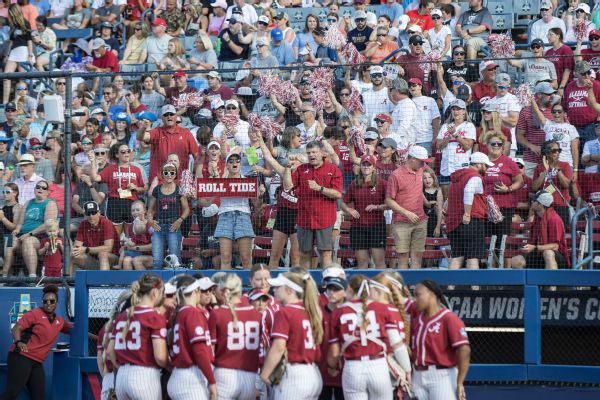 Beaver perfect in relief to lead Bama win at WCWS