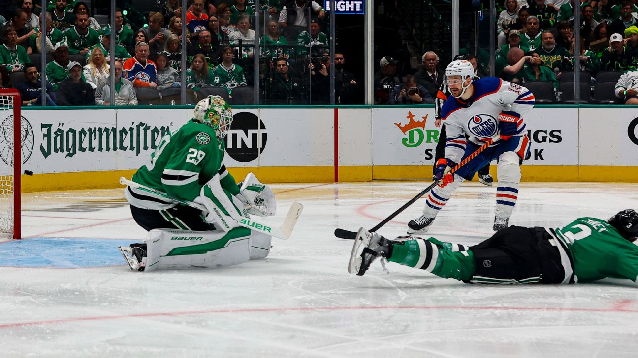 Follow live: Oilers head home as they try to even series vs. Stars