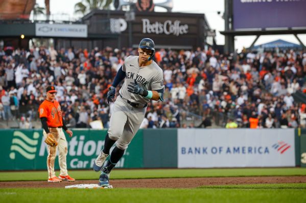 Judge caps torrid May with another 2 HRs, 4 RBIs