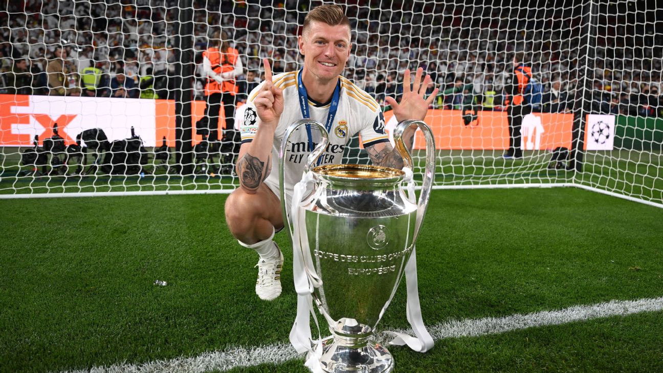 Kroos exits Madrid with  amazing  6th UCL win