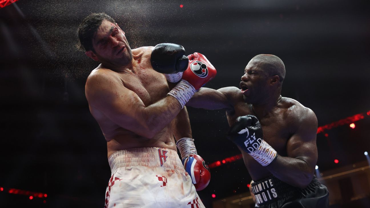 Dubois stops Hrgovic to set up Joshua fight