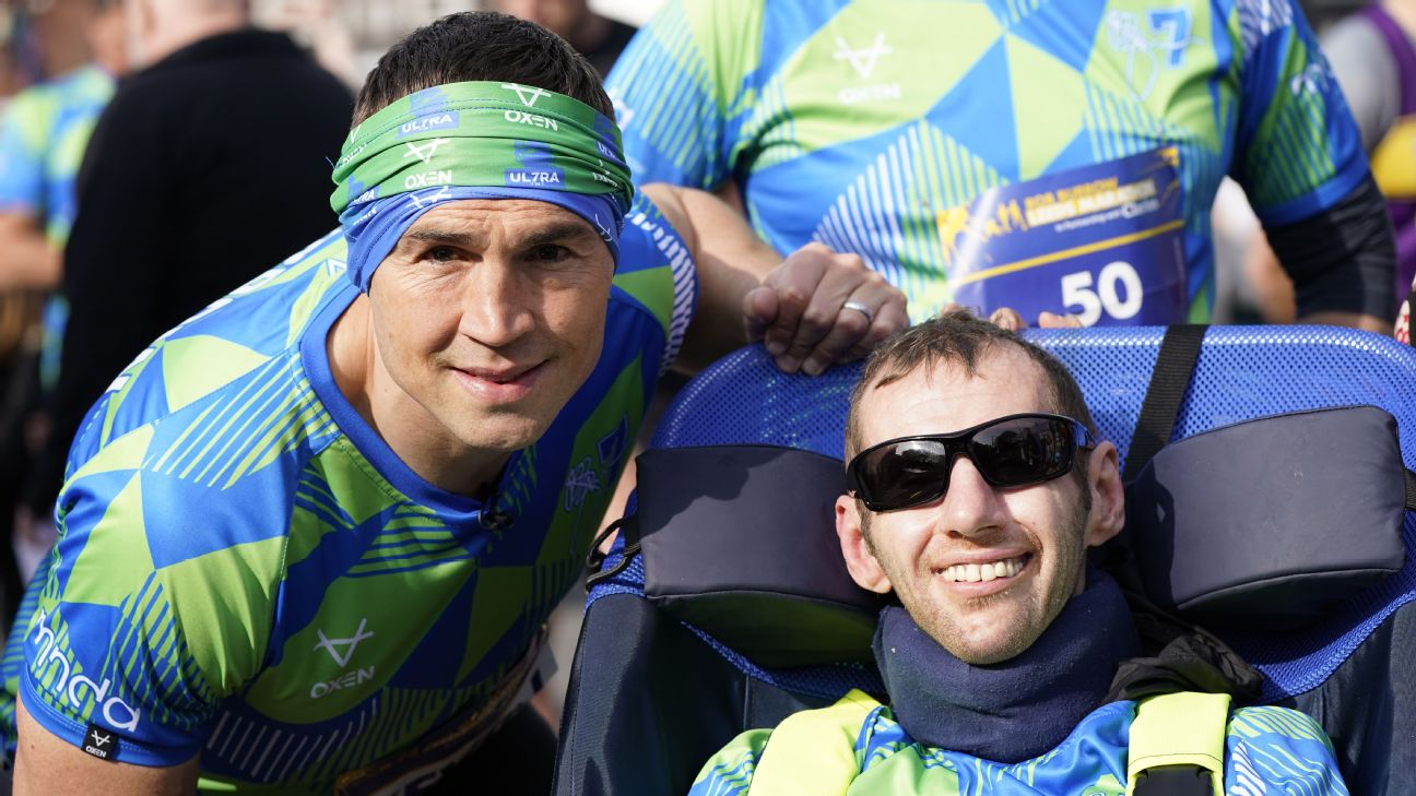 Article image accompanying Sir Kevin Sinfield: Rob Burrow would be 'laughing' at my knighthood on WagerUp Sports News. Article image accompanying Sir Kevin Sinfield: Rob Burrow would be 'laughing' at my knighthood on WagerUp Sports News.