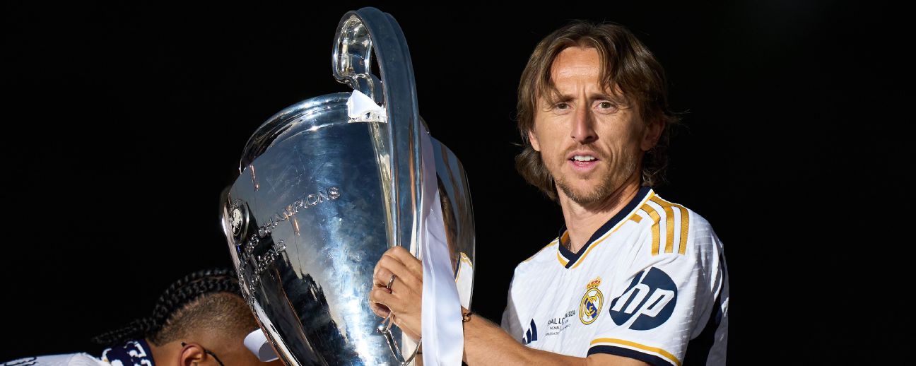 Luka Modric, 38, signs new Real Madrid deal until 2025 - ESPN