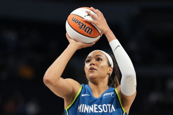 Napheesa Collier (left foot) sits again, but Lynx tops Sparks