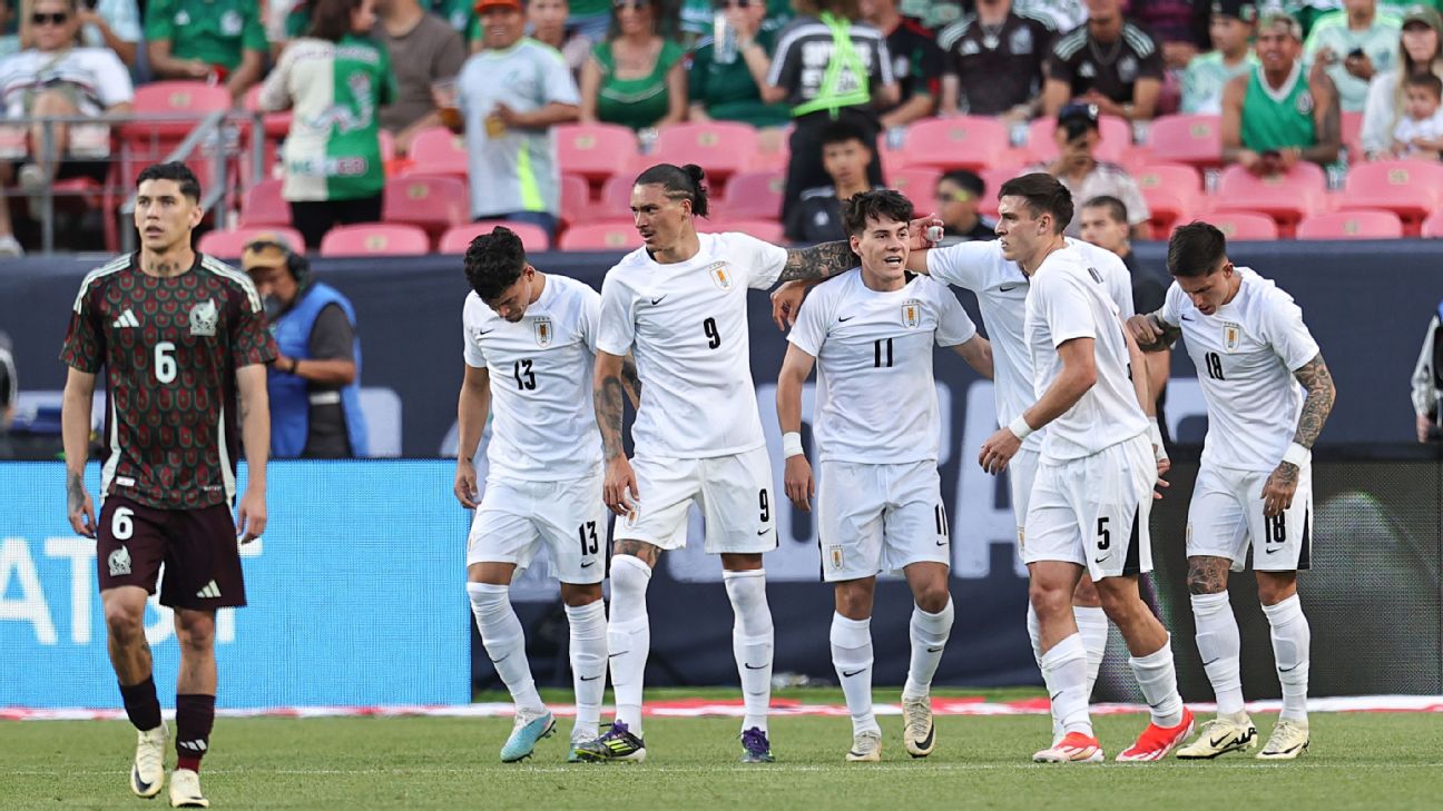 Núñez scores hat trick, Uruguay thrash Mexico www.espn.com – TOP