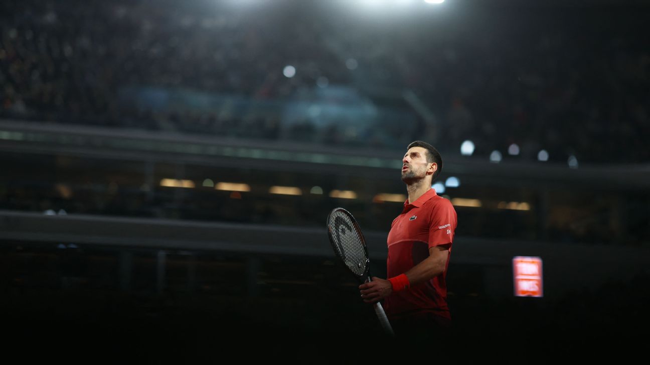Best photographs from the 2024 French Open