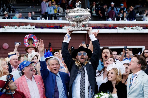 Dornoch, ex-MLB star Werth's colt, wins Belmont