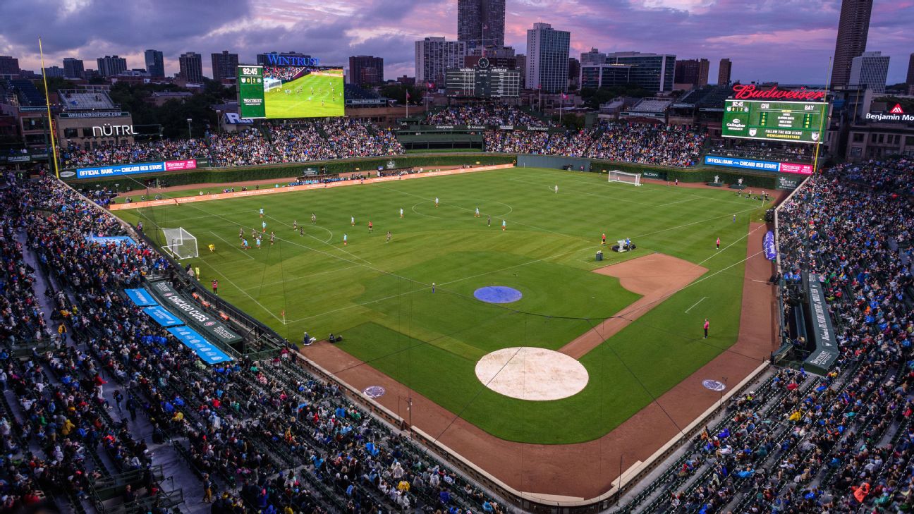 Chicago breaks NWSL attendance mark at Wrigley