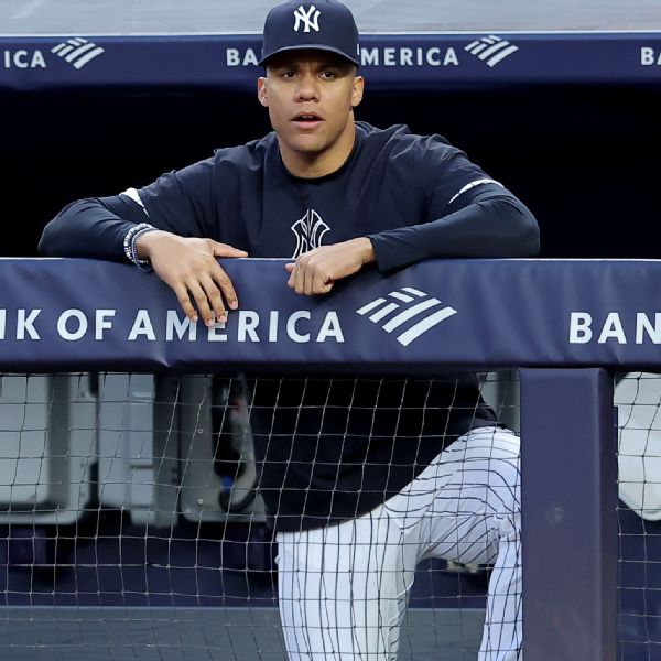 Yankees' Soto to miss series finale vs. Dodgers