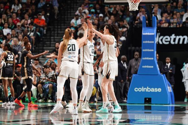 Liberty clinch home court for WNBA Cup title game