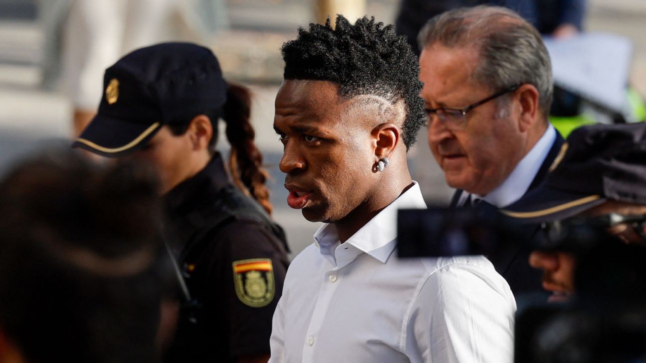 Valencia fans jailed for Vinícius Jr. racist abuse