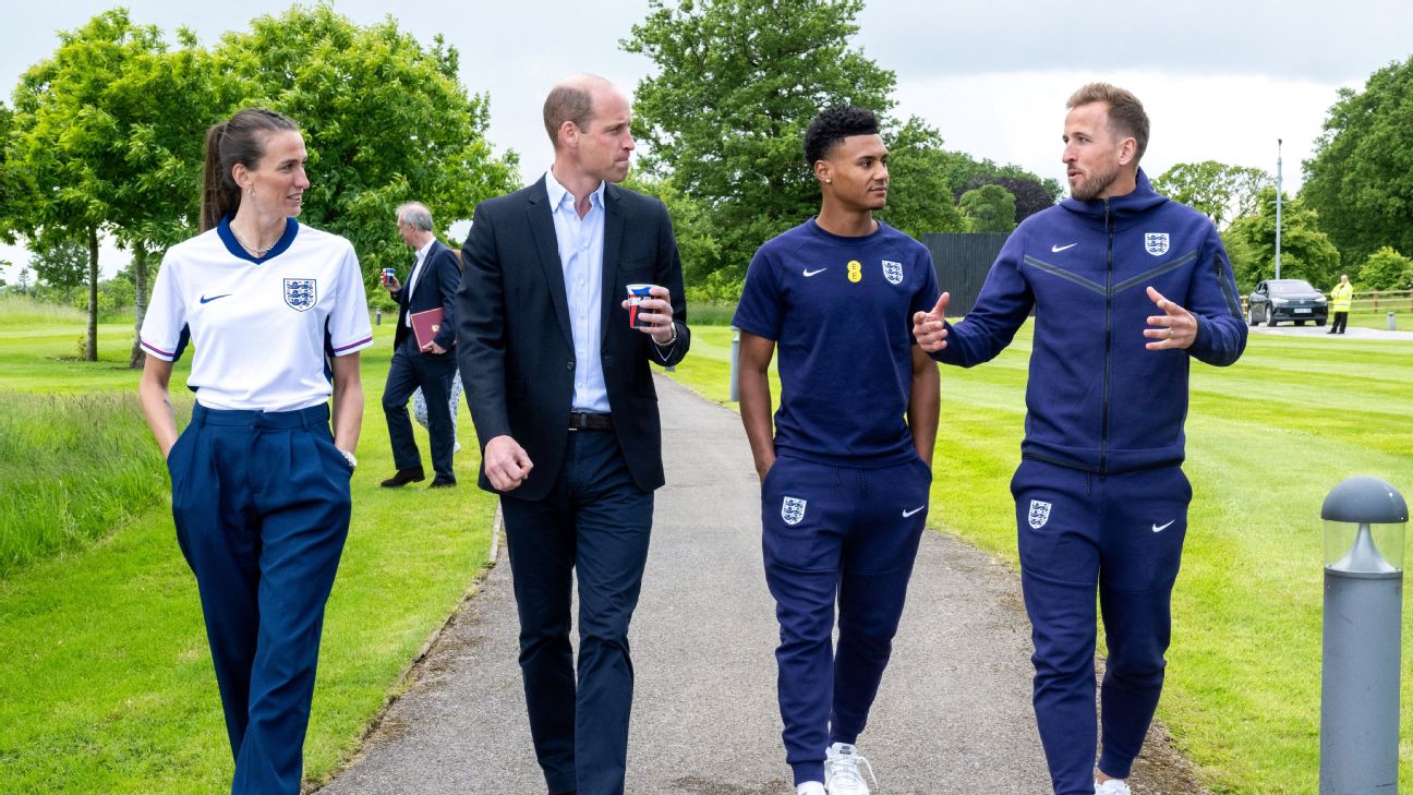 England squad travels to Germany for Euro 2024