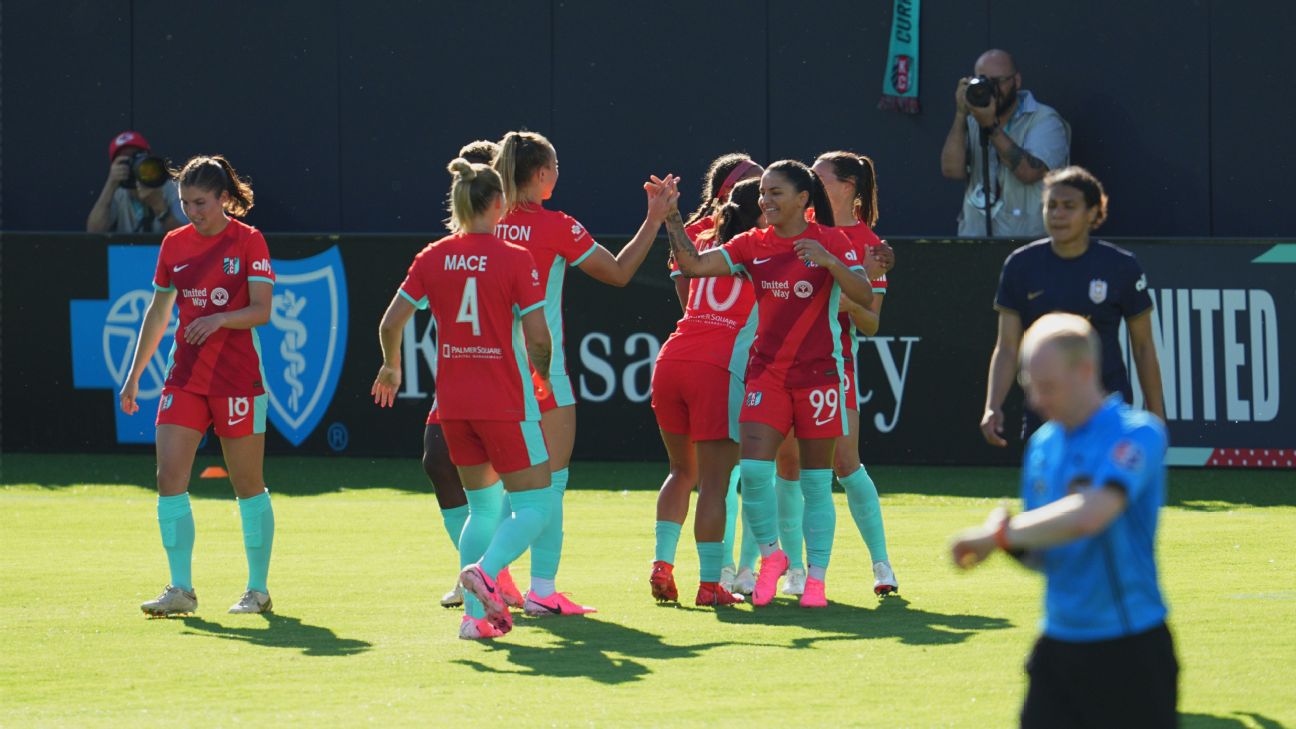 NWSL Power Rankings: KC Current go top as NC Courage in free fall