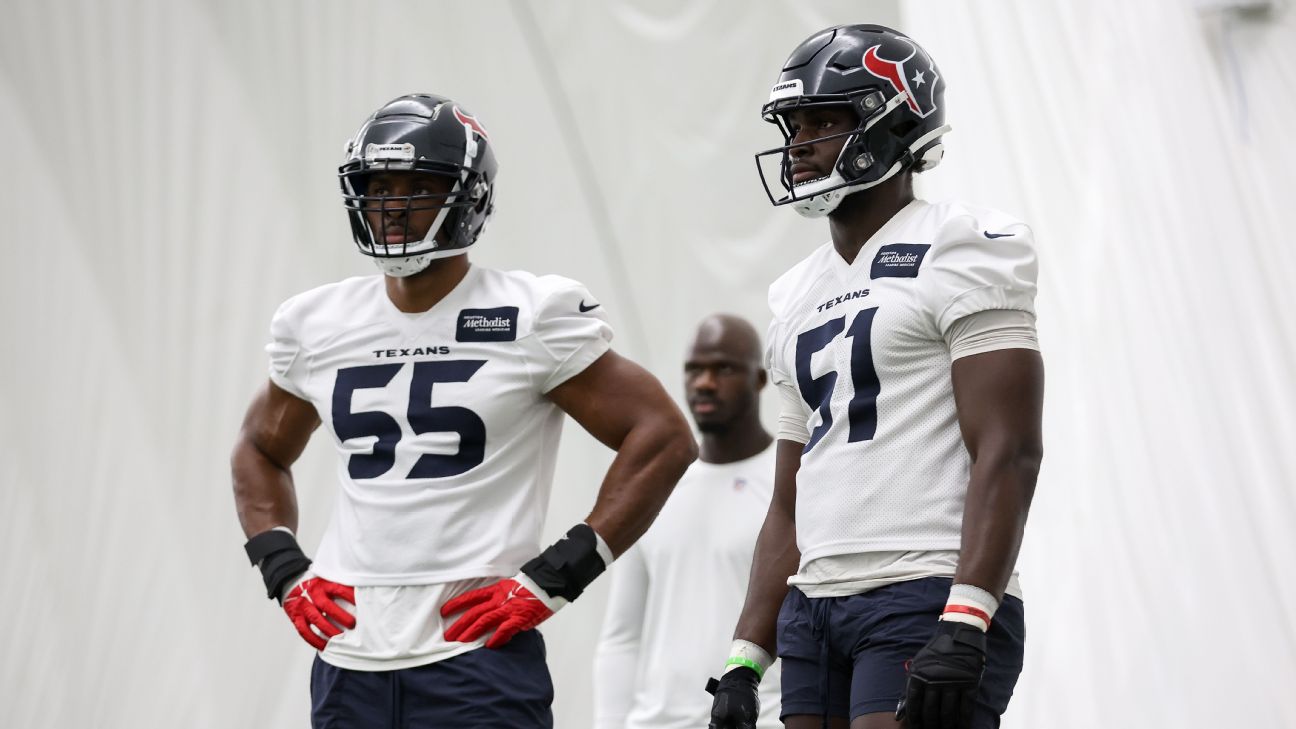 Texans' Will Anderson leaning on Danielle Hunter in Year 2 - ESPN