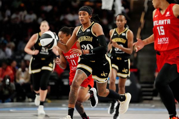 Mystics' Brittney Sykes (foot) likely out for 'immediate future'