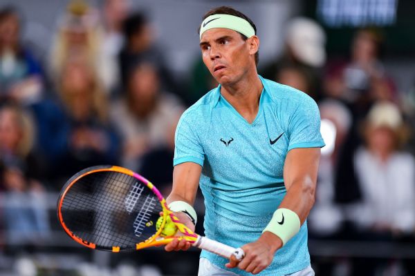 Nadal returns to singles with win over Borg's son