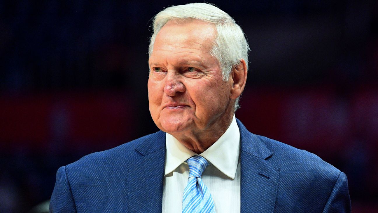 Clippers honor Jerry West with empty seat in NBA draft war room
