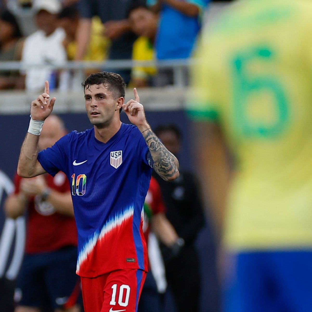 USA 1-1 Brazil (Jun 12, 2024) Game Analysis - ESPN