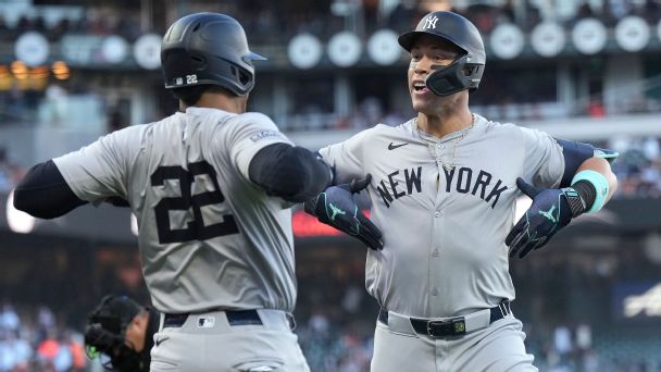 Yankees duo Aaron Judge and Juan Soto are rocking MLB